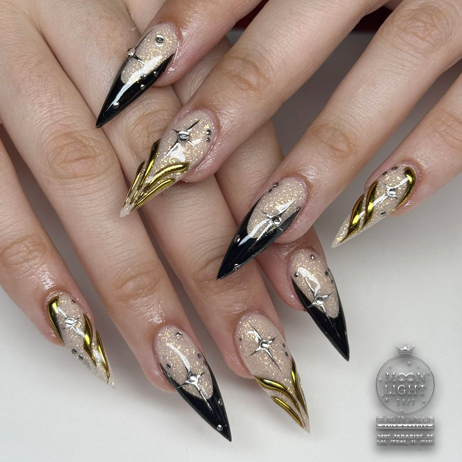 24/7 Moonlight Nails & Lashes Salon in Paradise, Las Vegas, NV 89169